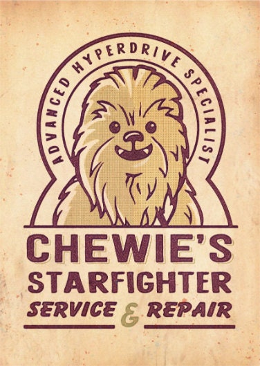 Star Wars - Funny Travel Posters (tube in Pen Blanks)