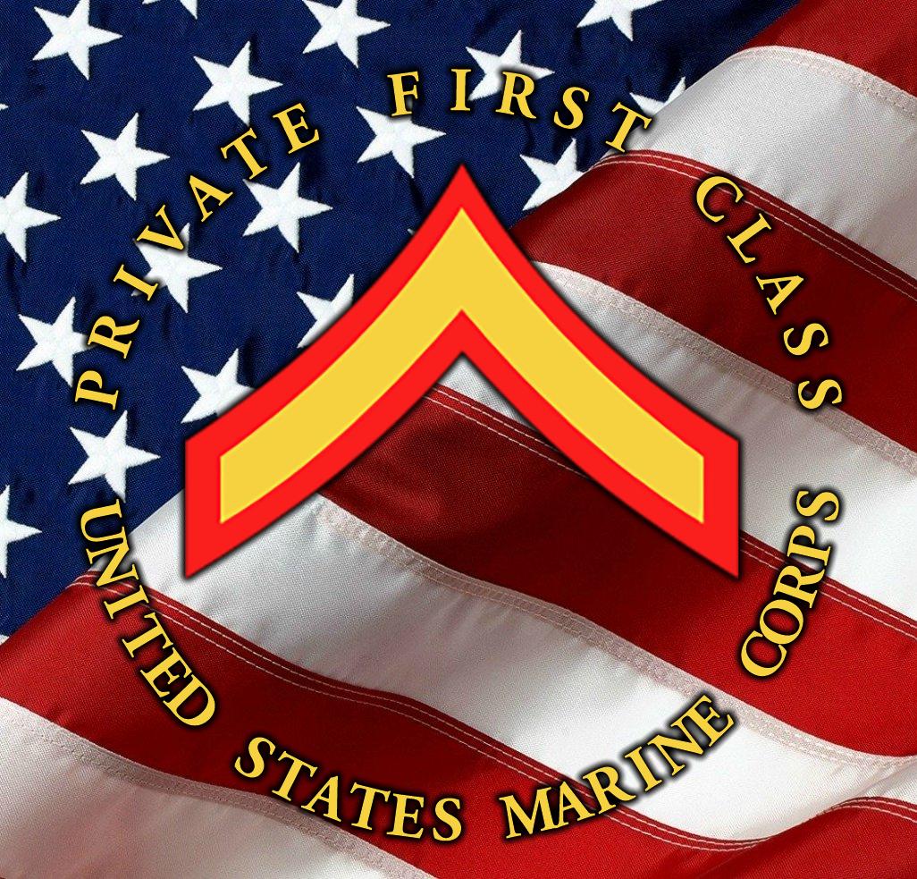 US Marine Enlisted Rank Pen blanks