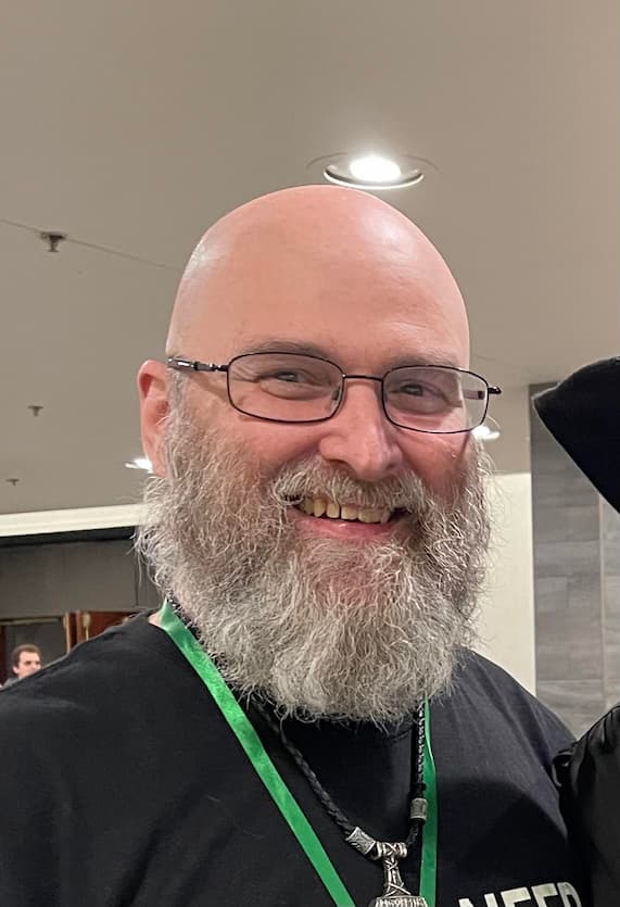 Larry Dillon, founder of My DIY Haven, smiling